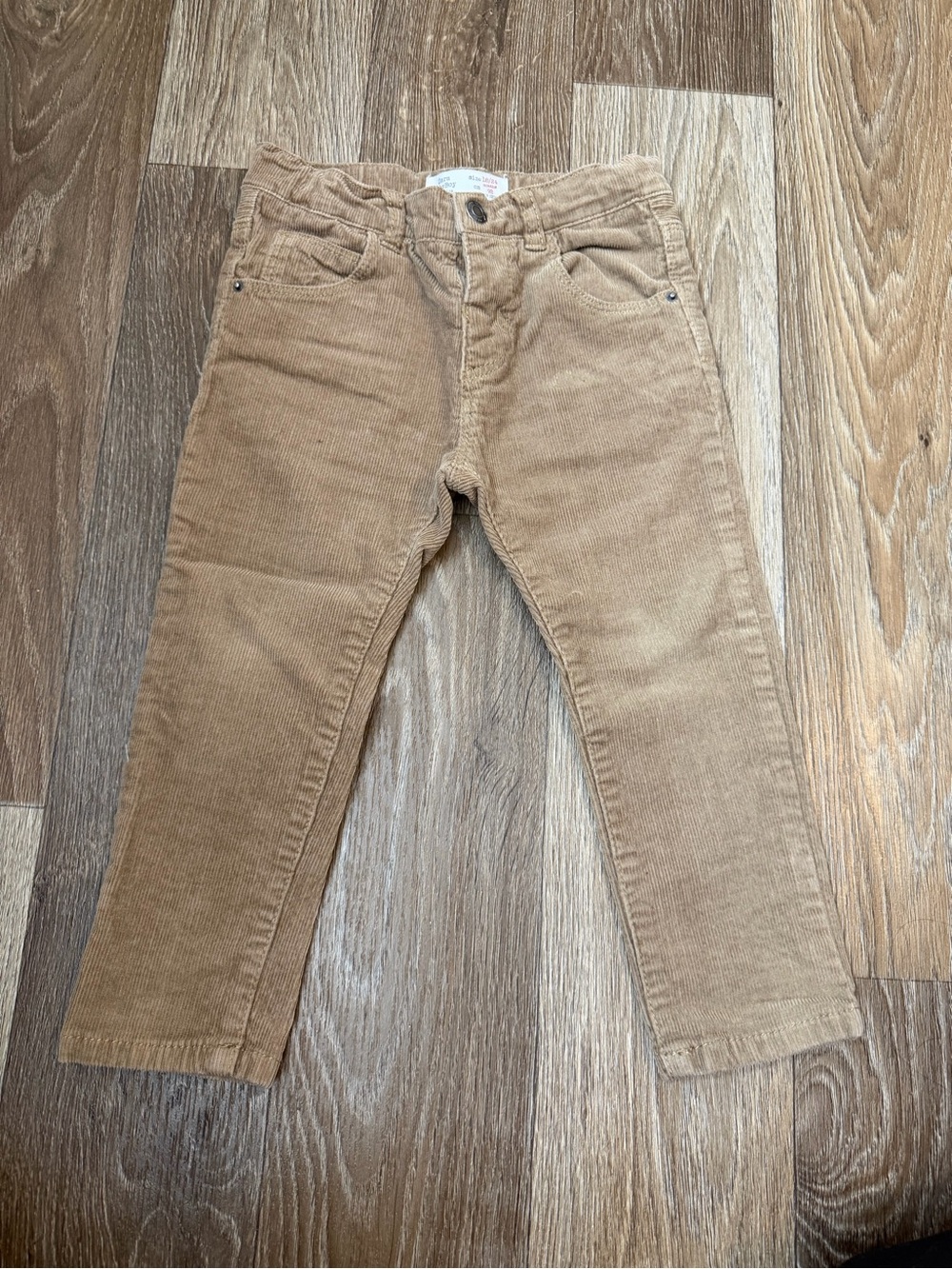 Zara Kids Corduroy Jeans - Camel